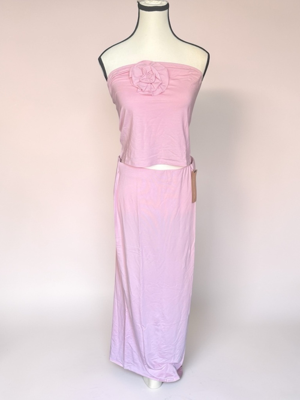 Reformation Adalynn Knit Set in Pink β NWT size L - Picture 9 of 14